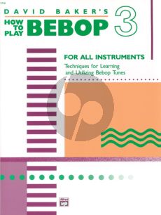 Baker How to Play Bebop Vol.3 for all Instruments