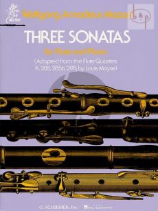3 Sonatas for Flute and Piano