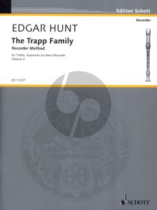 Hunt The Trapp Family Recorder Method Vol.2 for Treble, Sopranino (or Bass) Recorder