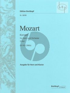 Concerto D-major KV 412 (386b) (Horn-Orch.) (with Horn in D part)