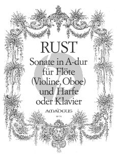 Rust Sonate A-major Flute (Violine) - Harp (Klavier) (Pauler)