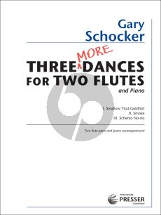 Schocker 3 More Dances 2 Flutes and Piano