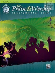 Top Praise and Worship Instrumental Solos (Violin with Piano Accompaniment)