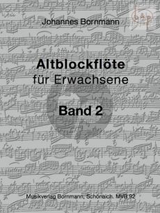 Altblockflotenschule fur Erwachsene Vol.2