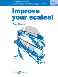 Harris Improve your Scales Piano Grade 1