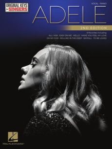 Adele – Original Keys for Singers Series Piano and Vocal (2nd. edition)