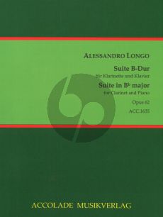 Longo Suite Op.62 Clarinet-Piano