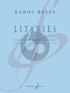 Beffa Litanies Violoncelle seule