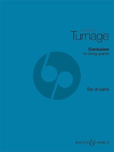 Turnage Contusion for String Quartet (Parts)