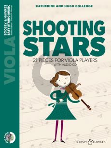 Colledge Shooting Stars for Viola (21 Pieces) (Bk-Cd)