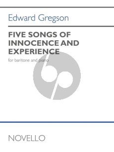 Gregson 5 Songs Of Innocence and Experience Bartitone and Piano