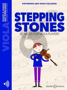 Colledge Stepping Stones for Viola Book with audio (26 pieces for viola players)