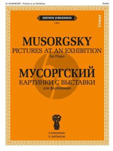 Mousorgsky Pictures at an Exhibition (Urtext)