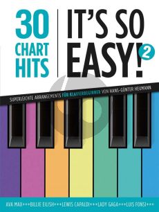 30 Charthits - It's so easy! 2 Piano (Hans-Günter Heumann)