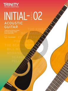 Album Trinity Acoustic Guitar Exam Pieces 2020-2023 (Initial-Grade 2)