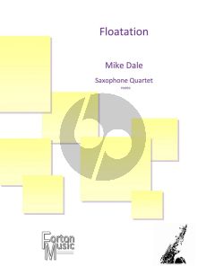 Dale Floatation for 4 Saxophones (SATB) (Score/Parts)