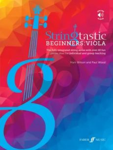 Wood Wilson Stringtastic Beginners Viola (Instrumental Solo) Book with Audio Online