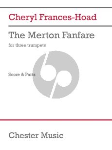 Frances-Hoad The Merton Fanfare for 3 Trumpets (Score/Parts)