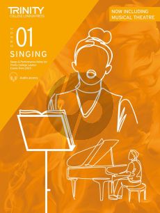 Trinity College Singing Exam Pieces from 2023 Grade 1 Piano-Vocal (Book with Audio online)