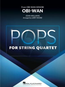 Williams Obi-Wan (from Obi-Wan Kenobi) for String Quartet (Score/Parts) (arr. Larry Moore)