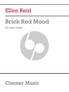 Reid Brick Red Mood for Violin solo