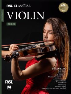 RSL Classical Violin Grade 1 (2021) (Book with Audio online)