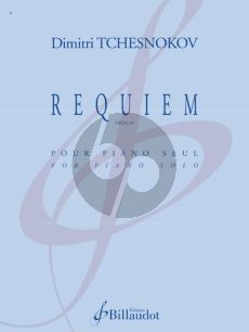 Tchesnokov Requiem Op. 14 pour Piano