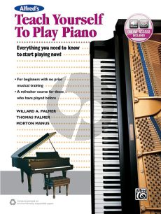 Palmer Plamer Manus Teach Yourself to Play Piano - Everything You Need to Know to Start Playing Now! - Book with Audio Online