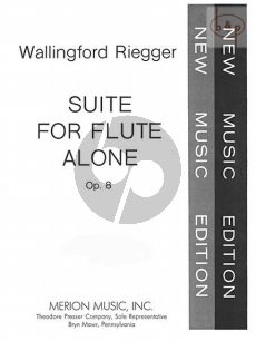 Suite Op.8 for Flute Solo