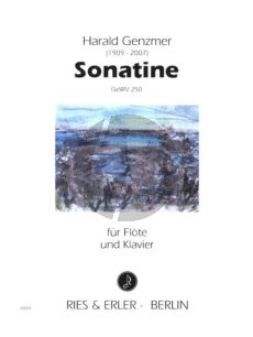 Genzmer Sonatine GeWV 250 for Flute and Piano