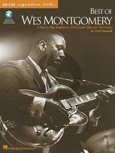 Best of Wes Montgomery Signature Licks Guitar (Book with Audio online)