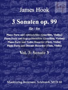 3 Sonaten Op.99 No.3 Sonate Es-dur