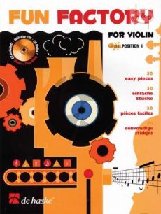 Fun Factory for Violin (1st Position) (Bk-Cd)