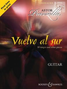 Piazzolla Vuelvo al Sur for Guitar