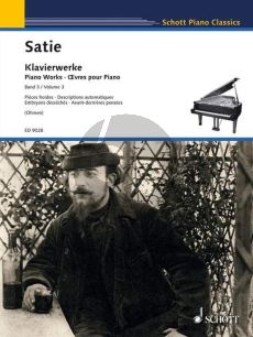Satie Klavierwerke Vol.3 (Herausgegeben von Wilhelm Ohmen)