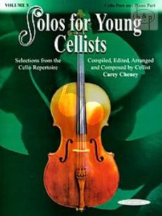 Solos for Young Cellists Vol.5 Cello Book