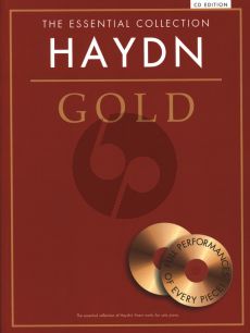 Haydn Gold Essential Collection for Piano Book with 2 Cd's (Intermediate Level)