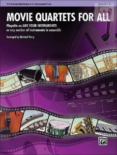 Movie Quartets for All (4 Trb.[Bar.BC/Bsn])