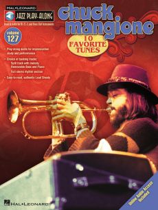 Mangione 10 Favorite Tunes (Jazz Play-Along Series Vol.127) Book with Audio Online (all C-Bb-Eb and Bass Clef Instr.)