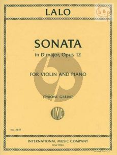 Sonata D-major Op.12