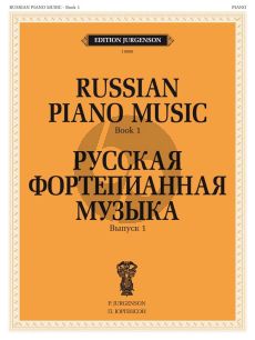 Russian Piano Music Book 1