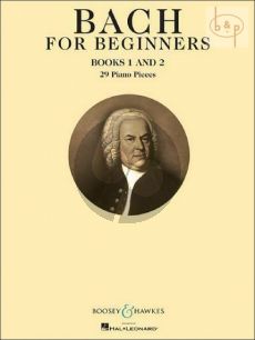 Bach for Beginners Complete Edition of Vol.1 - 2 for Piano Solo