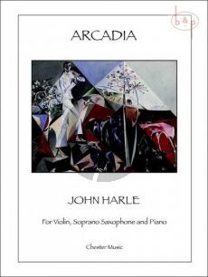 Harle Arcadia Violin-Soprano Sax.-Piano) (Score/Parts)