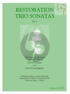 Restoration Trio Sonatas Set 1 (2 Vi.-Instr. Bass-Continuo)