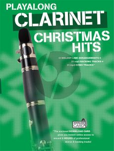 Album Playalong Clarinet Christmas Hits Book with Audio Online