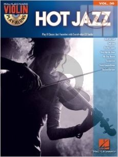 Hot Jazz (Violin Play-Along Series Vol.36) (Bk-Cd)