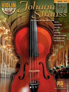 Strauss  8 Classics (Violin Play-Along Vol.41) (Bk-Cd)