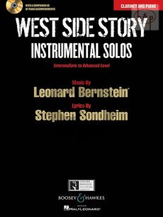 West Side Story Instrumental Solos for Clarinet and Piano Book with Cd