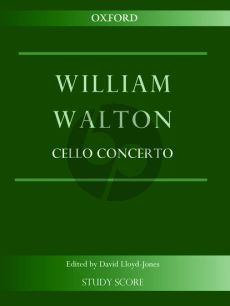 Walton Concerto for Violoncello and Orchestra Study Score (edited by Davis Lloyd-Jones)