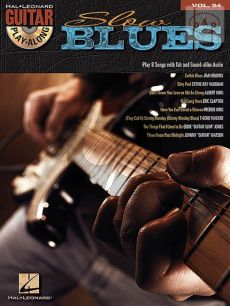 Slow Blues - 8 Songs for Guitar (Guitar Play-Along Series Vol.94) (Book with Audio online)